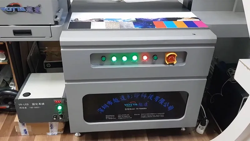 YD-F9060GH Small Format UV Flatbed Printer